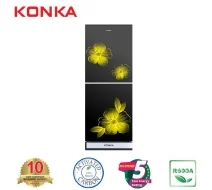 KONKA Refrigerator-KRT-282GB-Glass Mirror, Upper Freezer (282 LTR)