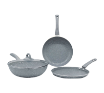 FE 2205-4C - Gazi Non-Stick Cookware Set