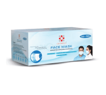 Getwell Non-Woven Face Mask 50 Pcs for Protection Against Germs